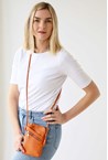 SHLDR STRAP BAG - burnt oran